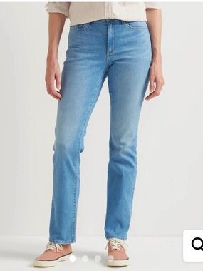 Eddie Bauer venture stretch high rise bootcut jeans size 2 NEW NWT XS waist